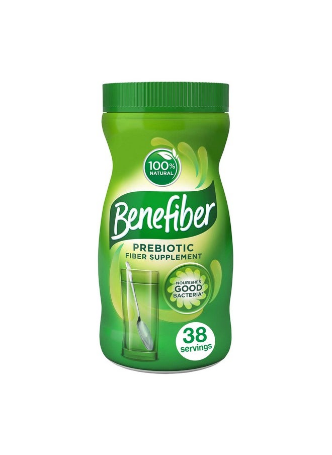 Benefiber - Daily Prebiotic Dietary Fiber Supplement Powder For Digestive Health 100% Natural Clear And Taste Free 38 Servings / 5.4 Ounces - Image 1
