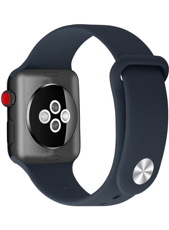 BGM Replacement Strap For Apple Watch Series 6/SE/5/4 44mm And 3/2/1 42mm Blue - Image 4