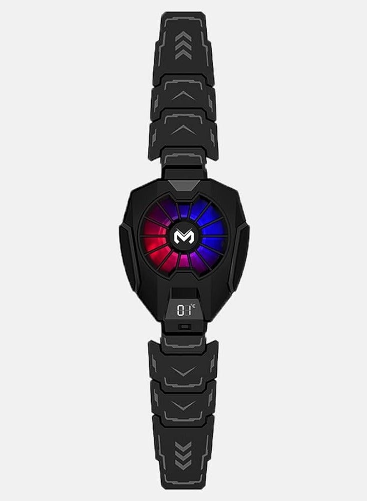 Memo DL05 iPad Tablet Cooler Semiconductor Gaming Cooling Fan With RGB Lights For Gamers - Image 2