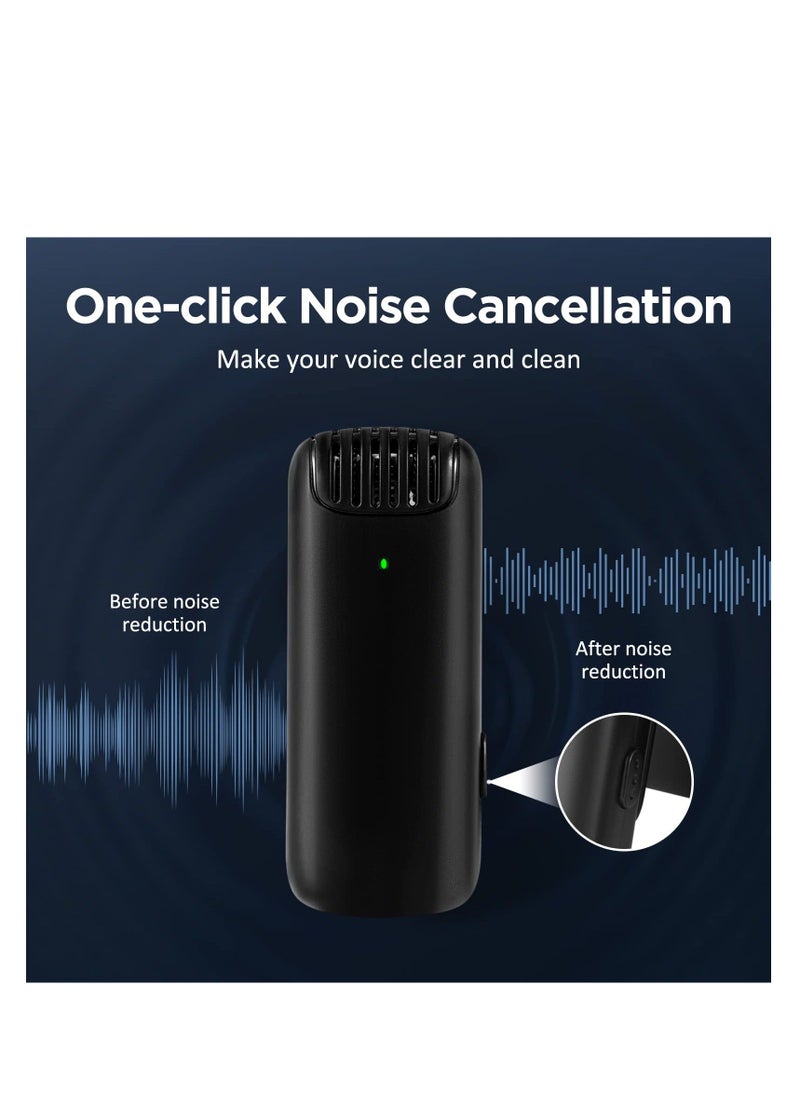 Y&D - Wireless Lavalier Microphone, for iPhone iPad, Dual Clip on Lapel Mic with Charging Case, Plug-Play Mini Microphones Noise Reduction Video Recording, Live Streaming, YouTube - Image 1