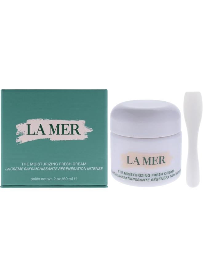 La Mer The Moisturizing Fresh Cream 60ml | Feather-Light Anti-Aging Moisturizer with Miracle Broth™ | Oil-Control Hydrating Face Cream for Oily & Combination Skin | Firms & Renews Youthful Bounce - Image 3