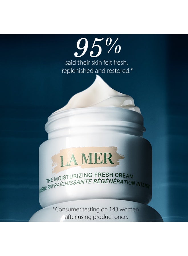 La Mer كريم الترطيب الطازج 60 مل | مرطب مضاد للشيخوخة خفيف كالريشة مع ميراكيل براث™ | كريم وجه مرطب للتحكم في الزيت للبشرة الدهنية والمختلطة | يشد ويجدد النضارة الشبابية - Image 5