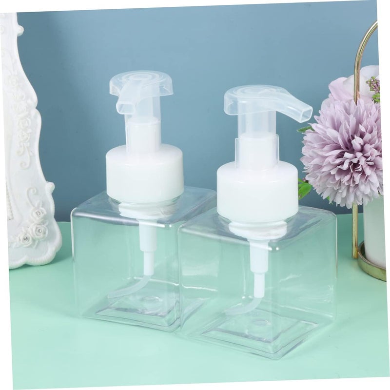 6 pcs Refillable Shampoo Empty Hand Foaming Makeup Lotions Dispenser Lotion Bottles Soap Pump Soaps for Countertop Bottle Subaging Plastic Liquid Ml Bathroom Containers Dispensers - Image 4