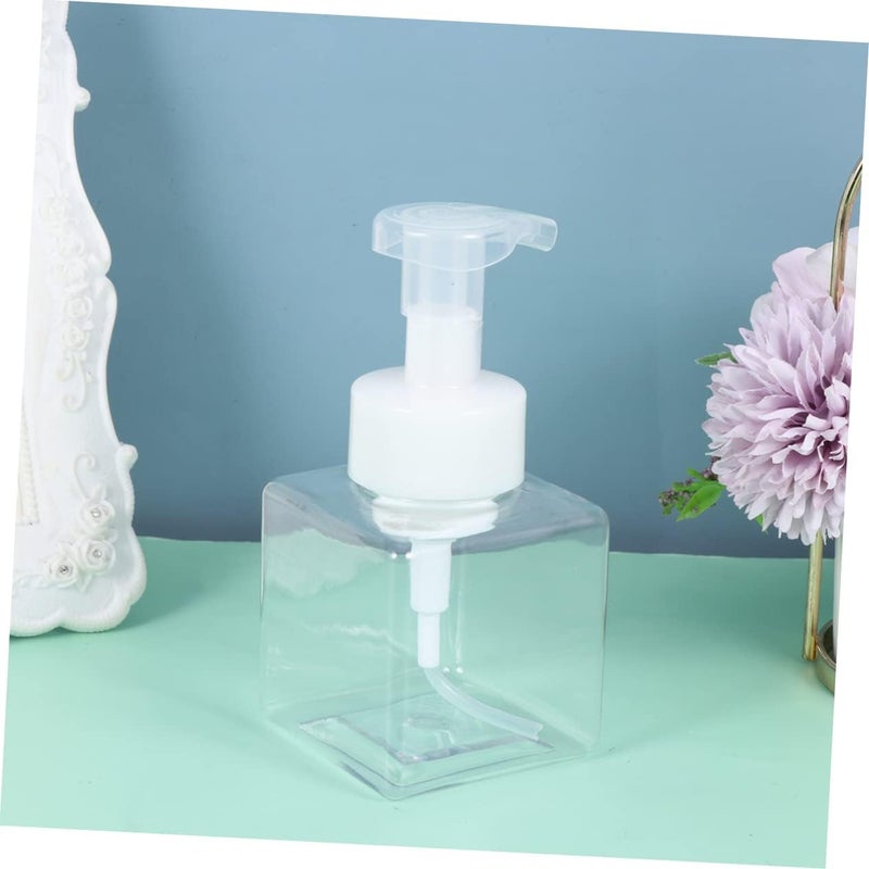 6 pcs Refillable Shampoo Empty Hand Foaming Makeup Lotions Dispenser Lotion Bottles Soap Pump Soaps for Countertop Bottle Subaging Plastic Liquid Ml Bathroom Containers Dispensers - Image 3