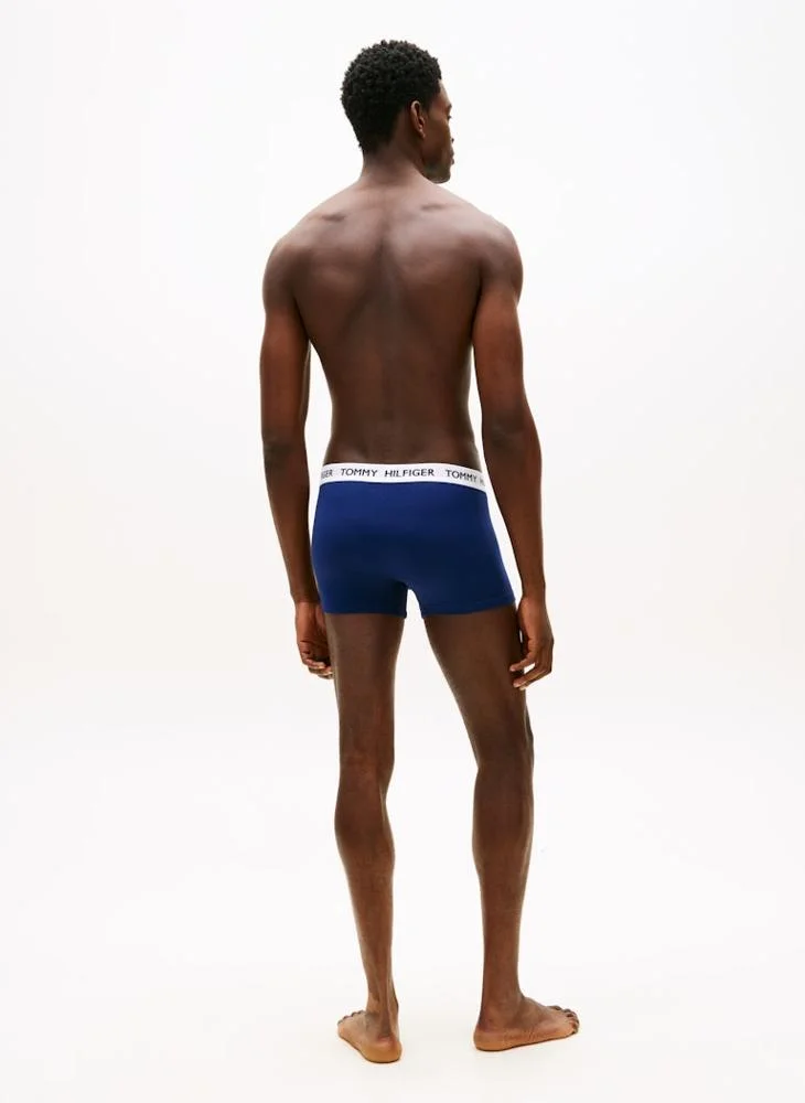 TOMMY HILFIGER  3-Pack Heritage Logo Waistband Trunks for Men | Best Price UAE