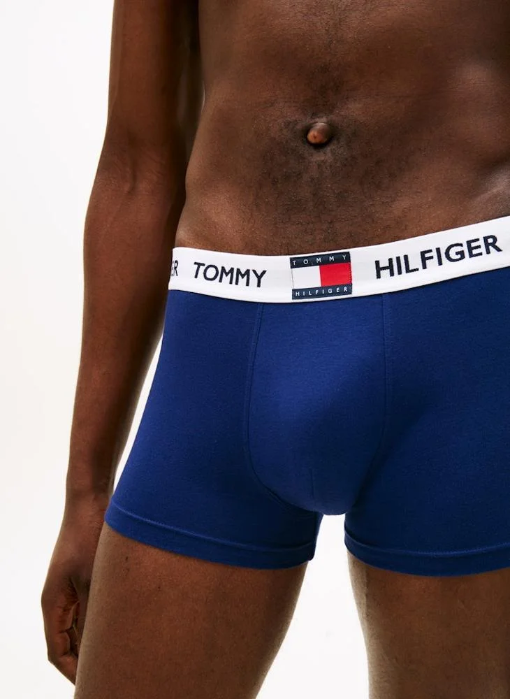 TOMMY HILFIGER  3-Pack Heritage Logo Waistband Trunks for Men | Best Price UAE