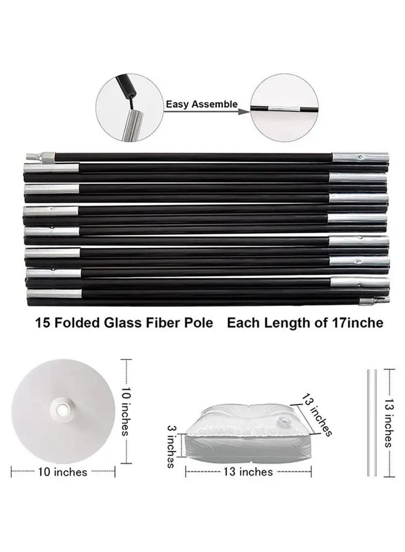 كينجمازي طقم قوس بالونات قابل لضبط الارتفاع - لحفلات الزفاف، أعياد الميلاد والمناسبات - Image 3