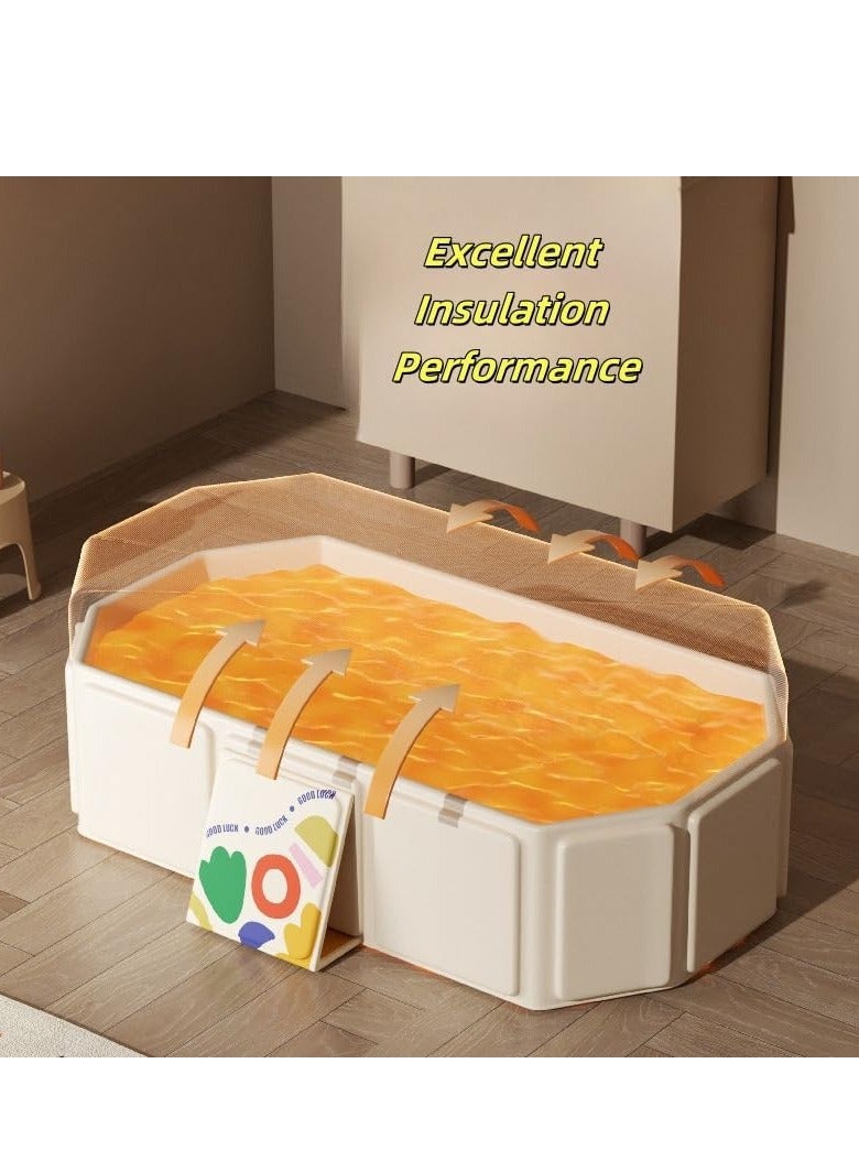 جونيس حوض استحمام الطفل,حوض استحمام الطفل المحمول,سريع ينبثق حوض استحمام غير قابل للنفخ توفير المساحة,حوض استحمام دائم للأطفال الرضع والطفل الصغير من عمر 0 ~ 8 سنوات - Image 5