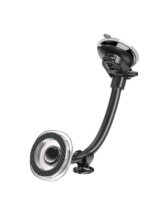 Magnetic Car Phone Holder Kit 3 in 1, Windshield/Air Vent/Dashboard Cell Phone Holder, Strong Magnet Car Mount Phone Holder - Image 1