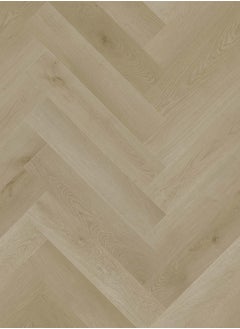 Suntecwood Suntecwood SPC Rigid Core Luxury Vinyl Flooring 635*127 mm | Chevron Flooring|6mm Thick | 1mm IXPE Padding | Waterproof| Scratch Resistant | Comfort & Quiet | Easy Click Lock for Home | Office | Commercial Use | Light classic oak|  - Image 5