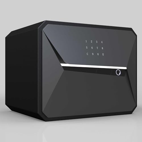 BOFON Y-Series Fingerprint Smart Safe Box, Security Box with Key,1.45 Cubic, Safety Box for Home (1.45 Cubic Feet-23Y) - Image 1