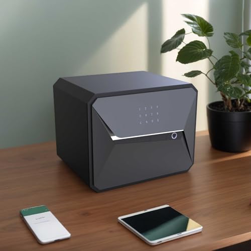 BOFON Y-Series Fingerprint Smart Safe Box, Security Box with Key,1.45 Cubic, Safety Box for Home (1.45 Cubic Feet-23Y) - Image 2
