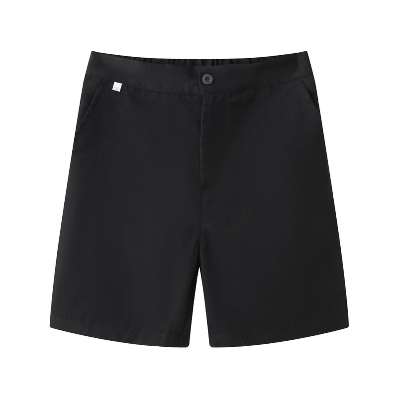 Children'S Black Trousers Boys' Performance Small Suit Pants Children'S Shorts Primary School Students School Pants Stage Performance Suspender Pants - Image 3