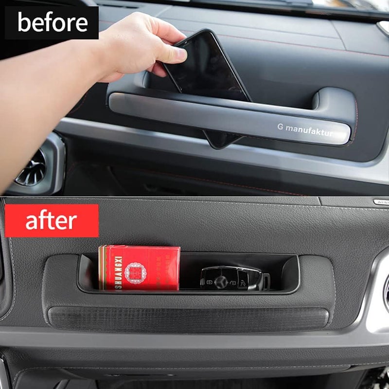 Car Passenger Side Storage Box Organizer Tray for Mercedes-Benz G Class W464 G500 G550 G63 AMG (ABS Plastic) - Image 2