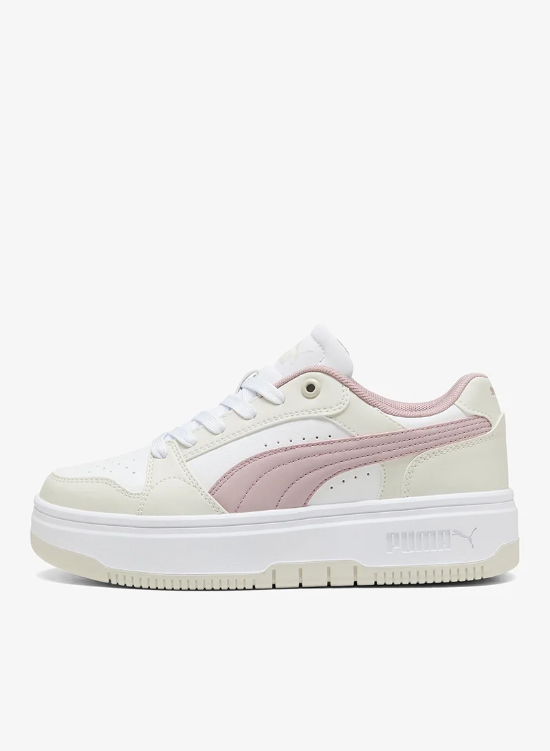Puma Vapor Gray-Misty Pink-PUMA White Rebound Femme Low for Women | Best Price UAE