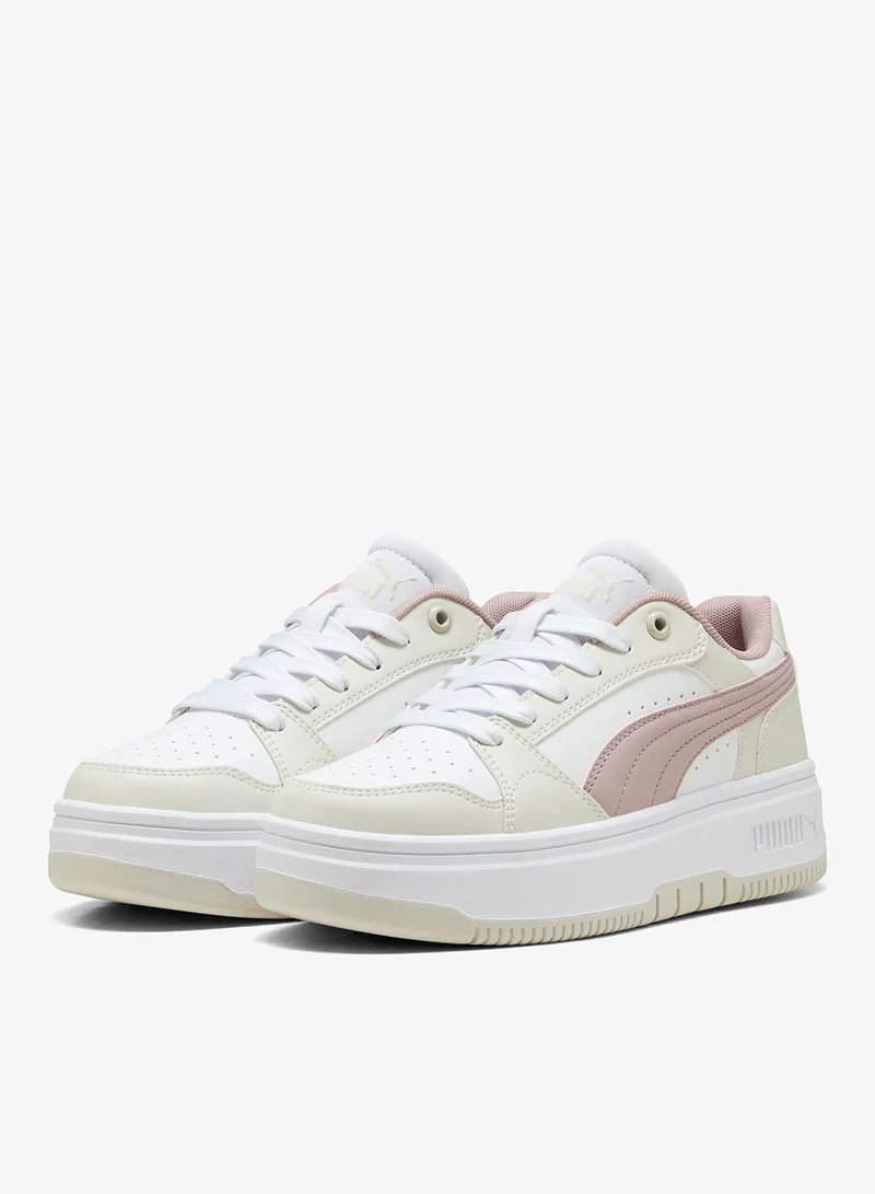 Puma Vapor Gray-Misty Pink-PUMA White Rebound Femme Low for Women | Best Price UAE