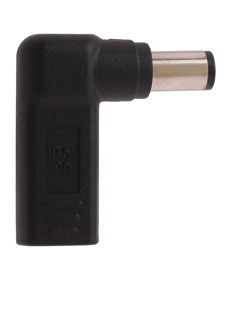 Terabyte محول موصل أنثوي USB-C / Type-C إلى قابس ذكر بزاوية 7.4 × 5.0 مم لأجهزة لابتوب HP - Image 2