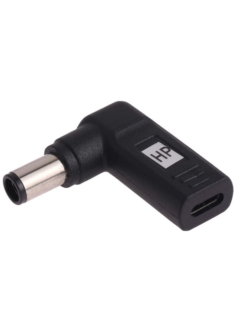 Terabyte محول موصل أنثوي USB-C / Type-C إلى قابس ذكر بزاوية 7.4 × 5.0 مم لأجهزة لابتوب HP - Image 3