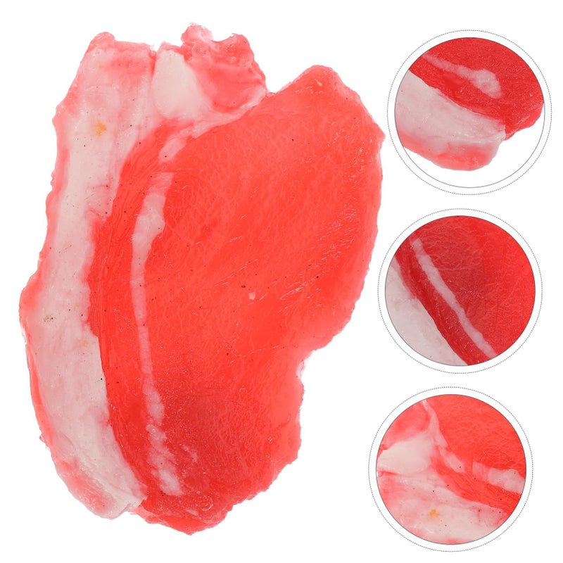 Realistic Artificial Pork Model Food Props 2pcs Set For Display Decoration - Image 5