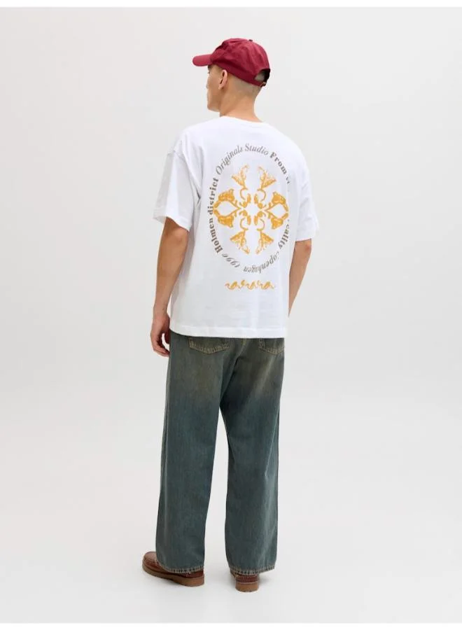 JACK & JONES Graphic Crew Neck T-Shirt