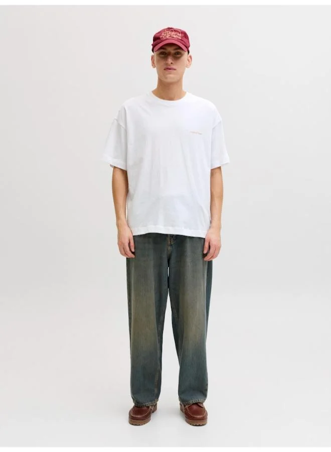 JACK & JONES  Graphic Crew Neck T-Shirt for Men | Best Price UAE