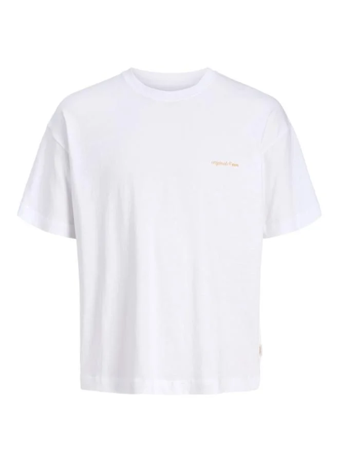 JACK & JONES  Graphic Crew Neck T-Shirt for Men | Best Price UAE