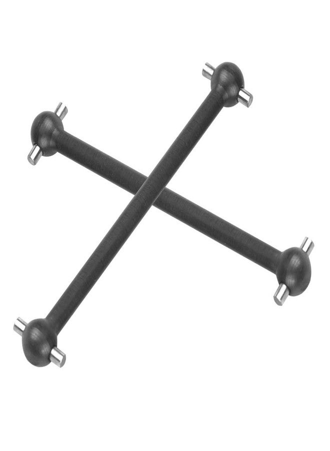 Shanrya Drive Shaft, Dog Bone Transmission Shaft, RC Accessory Rc Metal Dog Bone Drive Shaft for Toy Car Rc Toy(31206BL Black) - Image 2