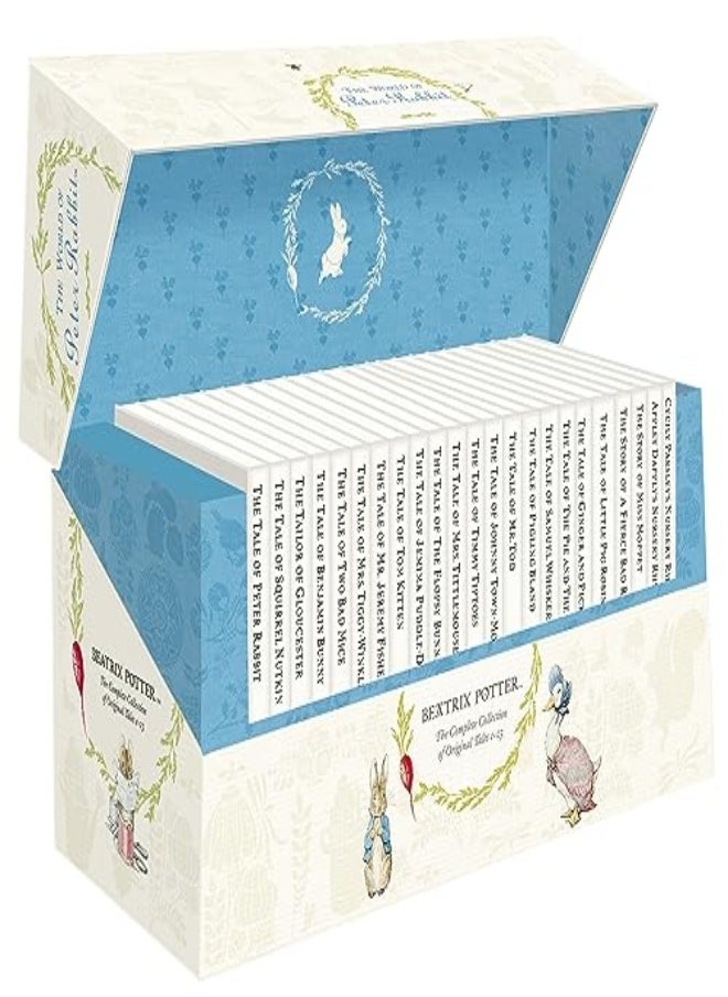 null - The World of Peter Rabbit - The Complete Collection of Original Tales 1-23 White Jackets - Image 1