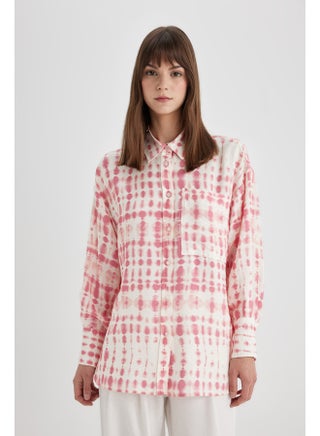 Woman Relax Fit Woven Long Sleeve Tunic - pzsku/Z1F7335DC1BAF1F1183C6Z/45/_/1713342819/5e80a75e-be6f-41f3-bd06-be2552add34f