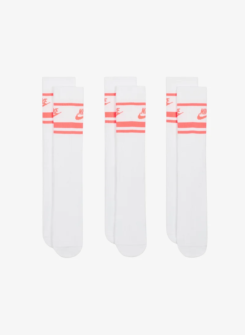 Nike 3 Pack Nsw Everyday Essential Crew Socks