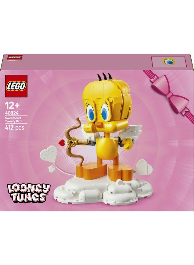 ليغو لوني تونز تويتي بيرد المحبوب، مجموعة مكعبات بناء نموذج طائر للأطفال بعمر ١٢ سنة وأكثر (٤١٢ قطعة) 40824 - Image 2