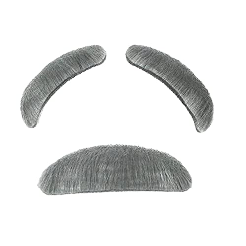 EBYTOP 100 Days Of School Old Man Costume for Kids Boys, 100th Day Dress up Accessories Grandpa Hat Glasses,Old Person Mustache and Eyebrows Cane Prop,4-6 Years - Image 5