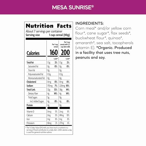 Nature's Path Organic Mesa Sunrise Cereal, 26.4 oz (Pack of 1), Gluten Free, Earth Friendly Packaging - Image 4