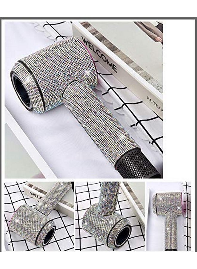 BUBM Bright Diamond Sticker Decals For Dyson Supersonic Hair Dryer Hd01 Hd03(Phantom Diamond)  - Image 3