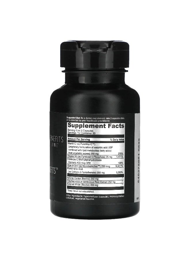DaVinci Laboratories DaVinci Laboratories, Benefits Line, Adrenal Benefits, 60 Capsules  - Image 2