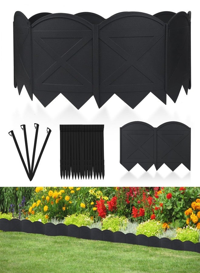 AMURS 20PCS Garden Edging Border Black - Image 1
