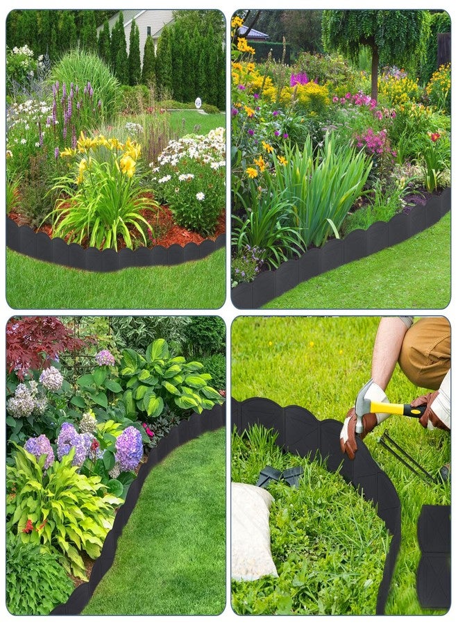 AMURS 20PCS Garden Edging Border Black - Image 2