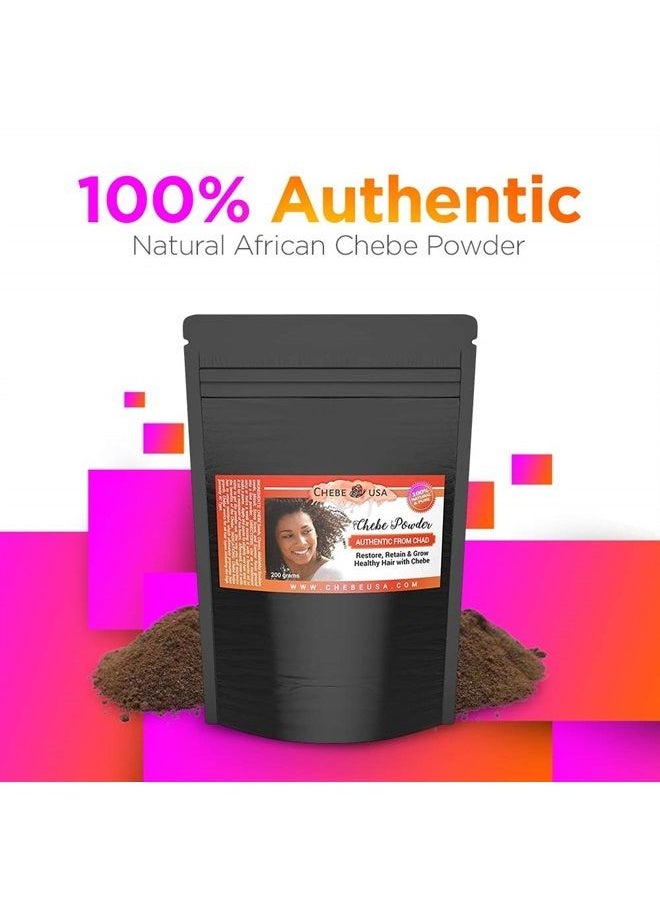 Uhuru Naturals - Chebe Powder 50 grams – Dye Free Natural African Chebe Powder/Hair Mask w/Lavender For Enhanced Hair Growth & Strength – Long Moisturized Hair For Men & Women - Image 1