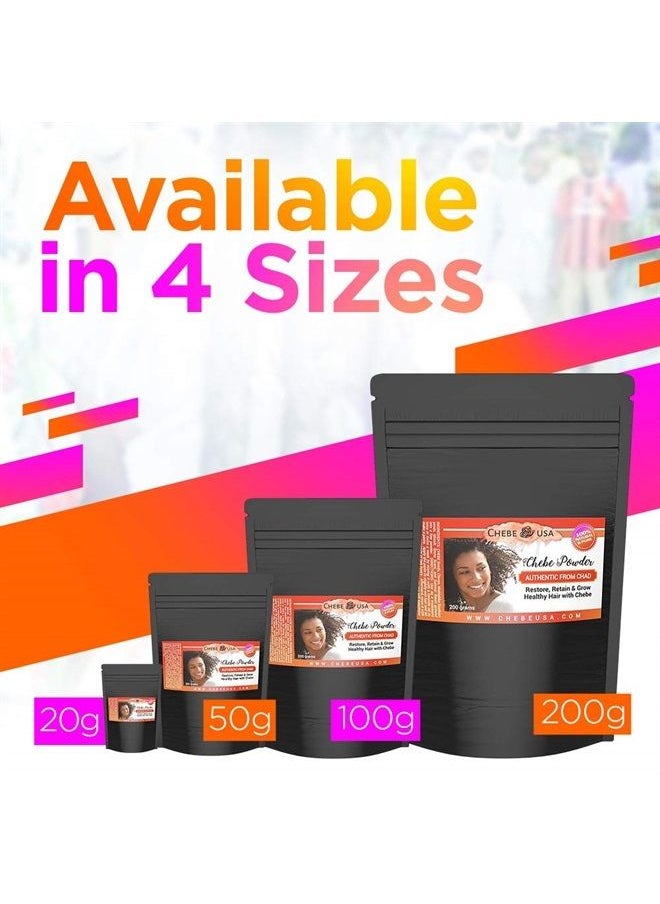 Uhuru Naturals - Chebe Powder 50 grams – Dye Free Natural African Chebe Powder/Hair Mask w/Lavender For Enhanced Hair Growth & Strength – Long Moisturized Hair For Men & Women - Image 1
