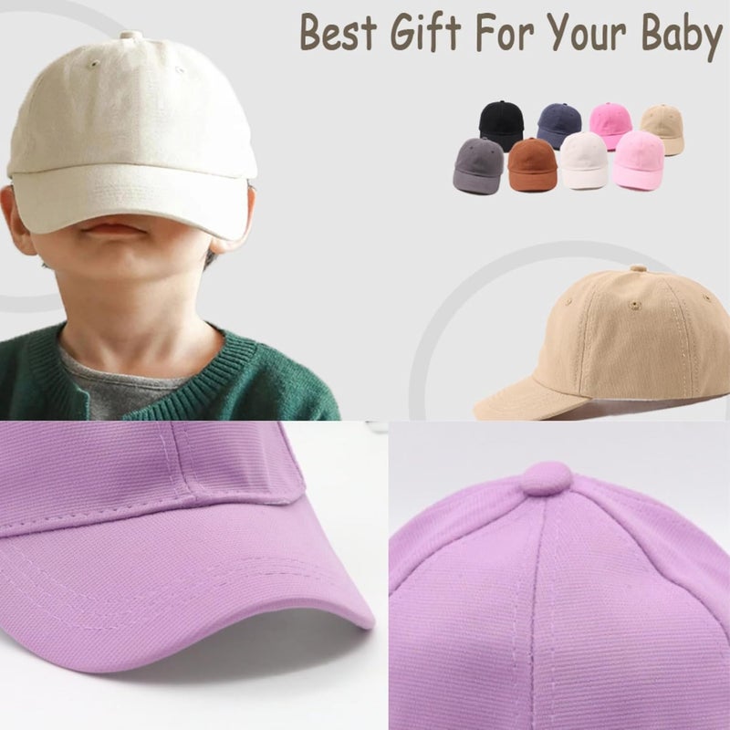 JAMONT PLN Kids Baseball Cap | Adjustable Breathable Cotton Summer Cap with UV Sun Protection for Toddlers | Lightweight Outdoor Hat for Boys - Image 5