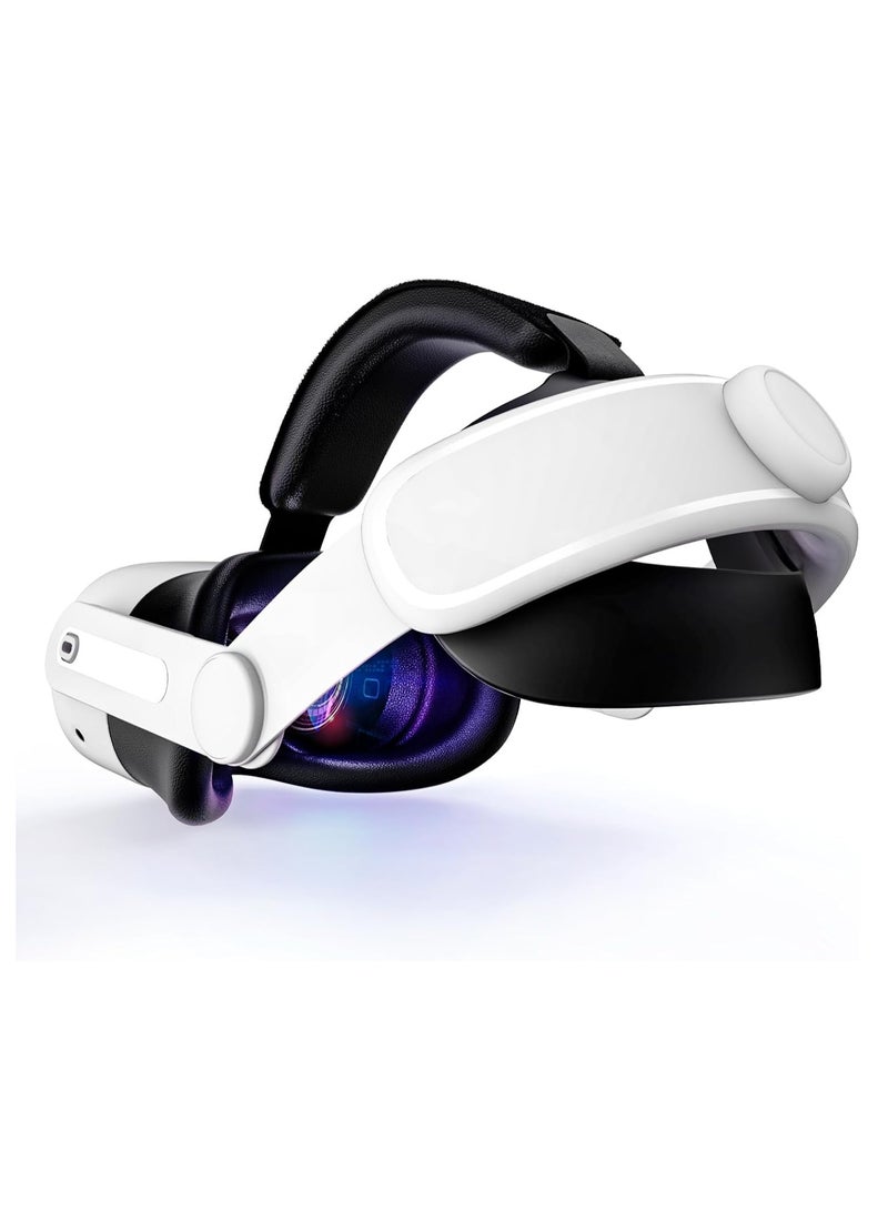 Head Strap for Meta Oculus Quest 3S/3,Adjustable Headband,Enhanced Comfort Gaming Immersion VR Accessories Fit for Carrying Case - Image 1