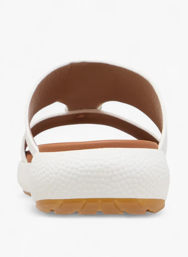 Le Confort Men Textured Slip-On Comfort Sandals