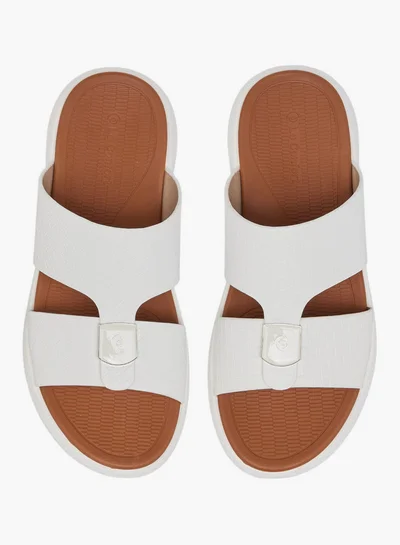 Le Confort Men Textured Slip-On Comfort Sandals