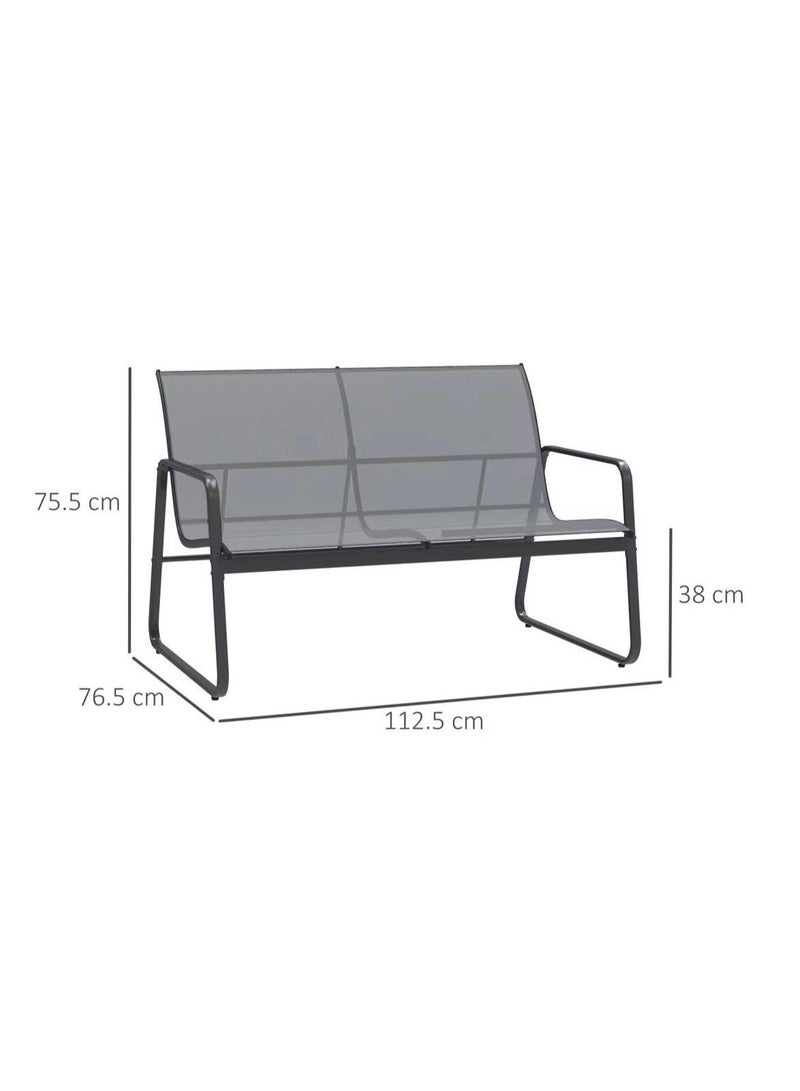 VERANDA Stylish 4-piece outdoor seating set – modern and durable design for gardens and balconies - Image 3