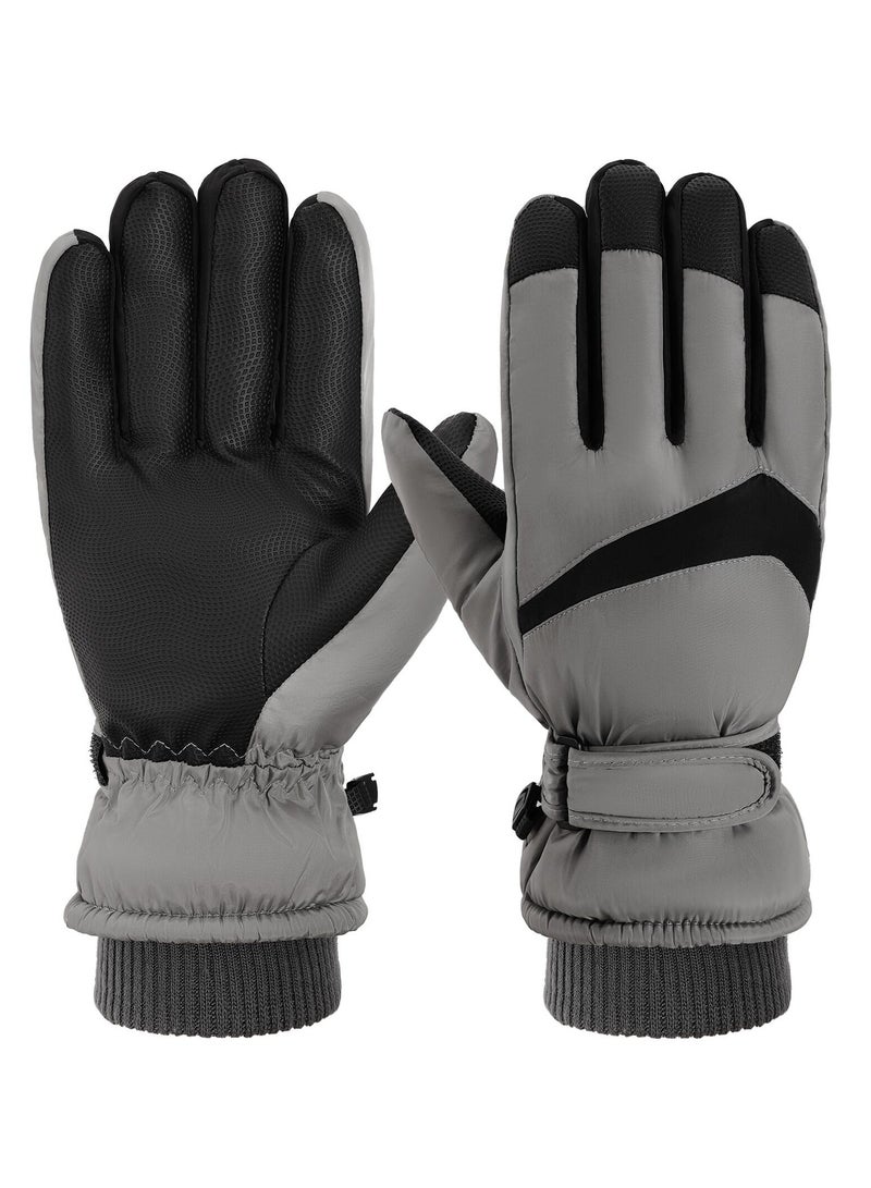 Winter Gloves for Men Women - Wool Fleece Liner Touchscreen Gloves, Thermal Warm Winter Gloves for Cold Weather - Image 1
