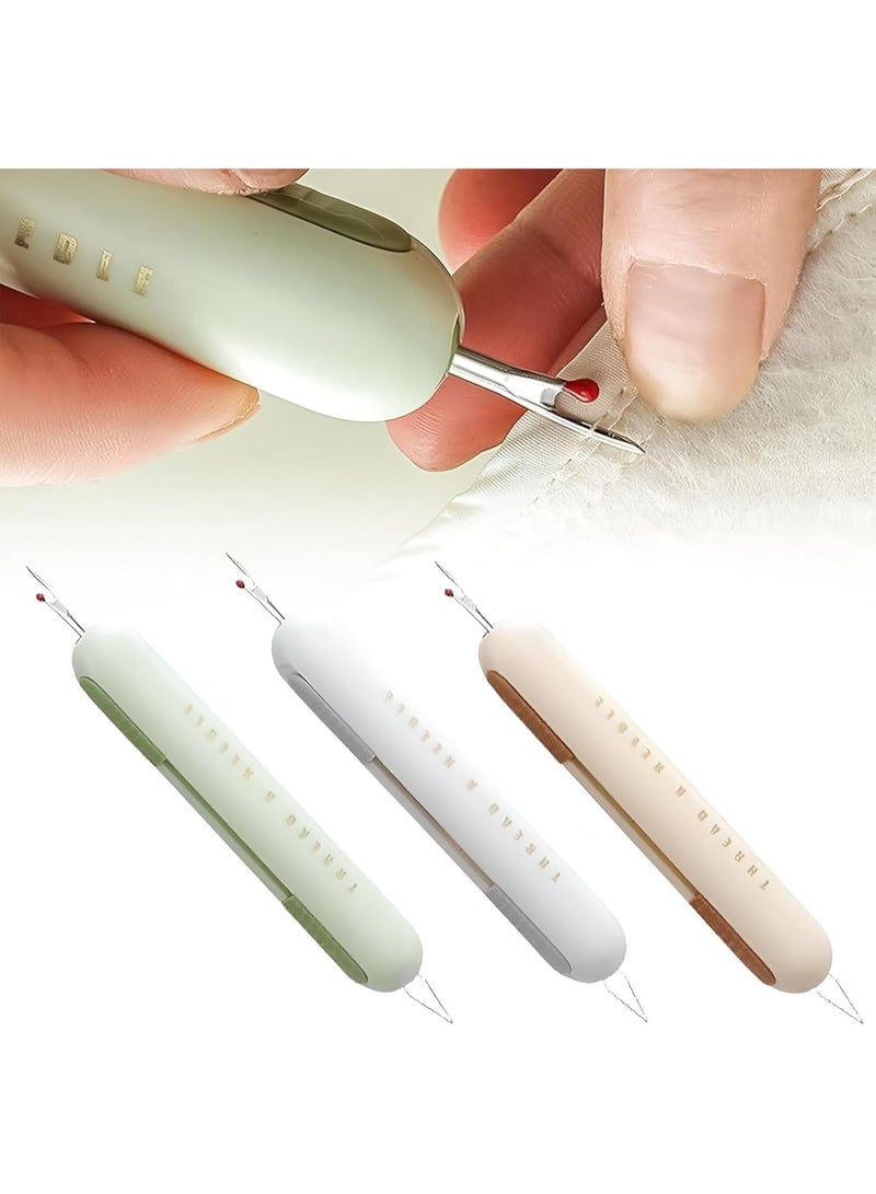 أداة مريحة لأخذ إبر الخياطة وإزالة الغرز - احصل على أداة 2025 الجديدة 2 في 1 لتمرير الإبر وإزالة الغرز، المصممة للقوة والكفاءة، مما يضمن نتائج دقيقة في كل مرة تقوم فيها بالخياطة. - مثالية لمشاريع الخياطة (متعددة الألوان) - Image 1