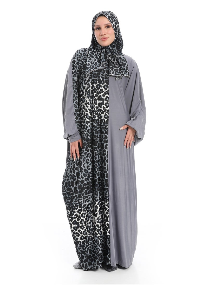سيزار اسدال صلاة حريمي مزود بنقش تايجر  - Image 1