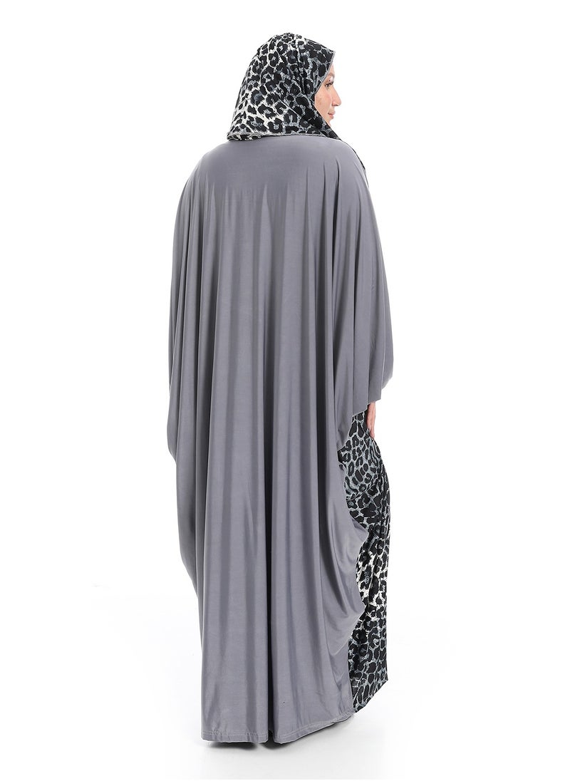 سيزار اسدال صلاة حريمي مزود بنقش تايجر  - Image 3