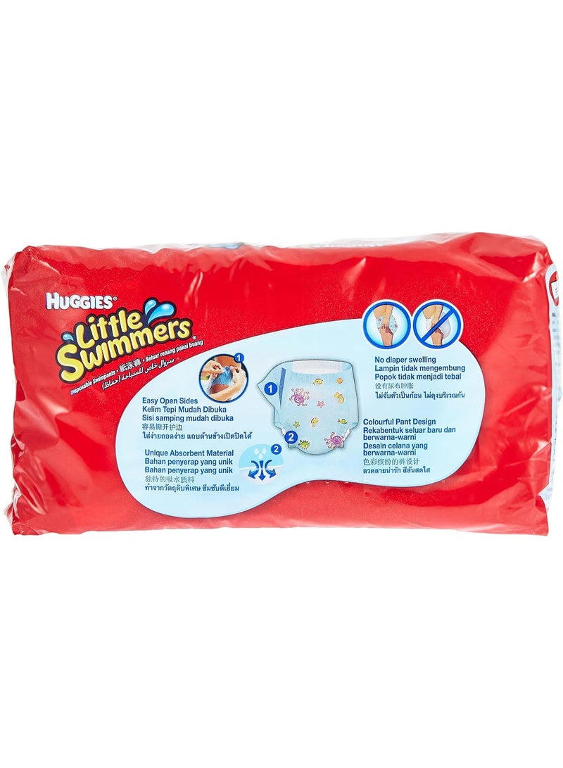 HUGGIES Little Swimmers Disposable Large Swimpants Diapers 14+Kg 10Pcs - Image 2