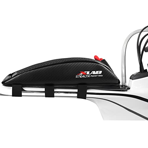 XLAB Stealth Pocket 400 C – Strap Mounted Aerodynamic Top Tube Bag for Triathlon and Gravel Bikes - Image 2